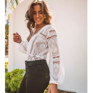 Vici Crochet Bodysuit for @Susie6722